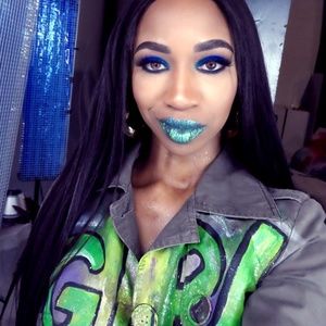 Blue & Green glitter (GlitterEGO by KingShe)